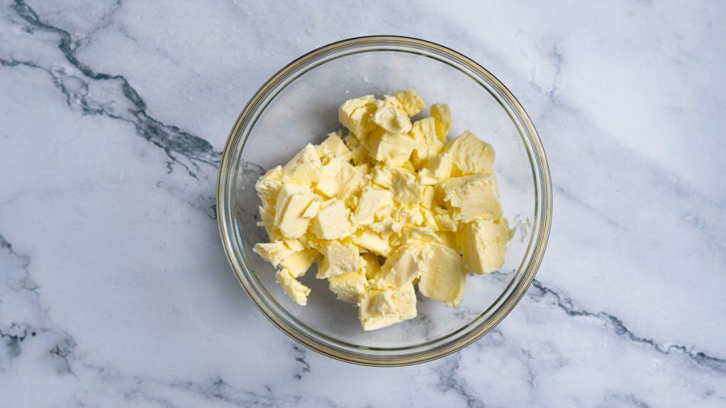 Softened butter