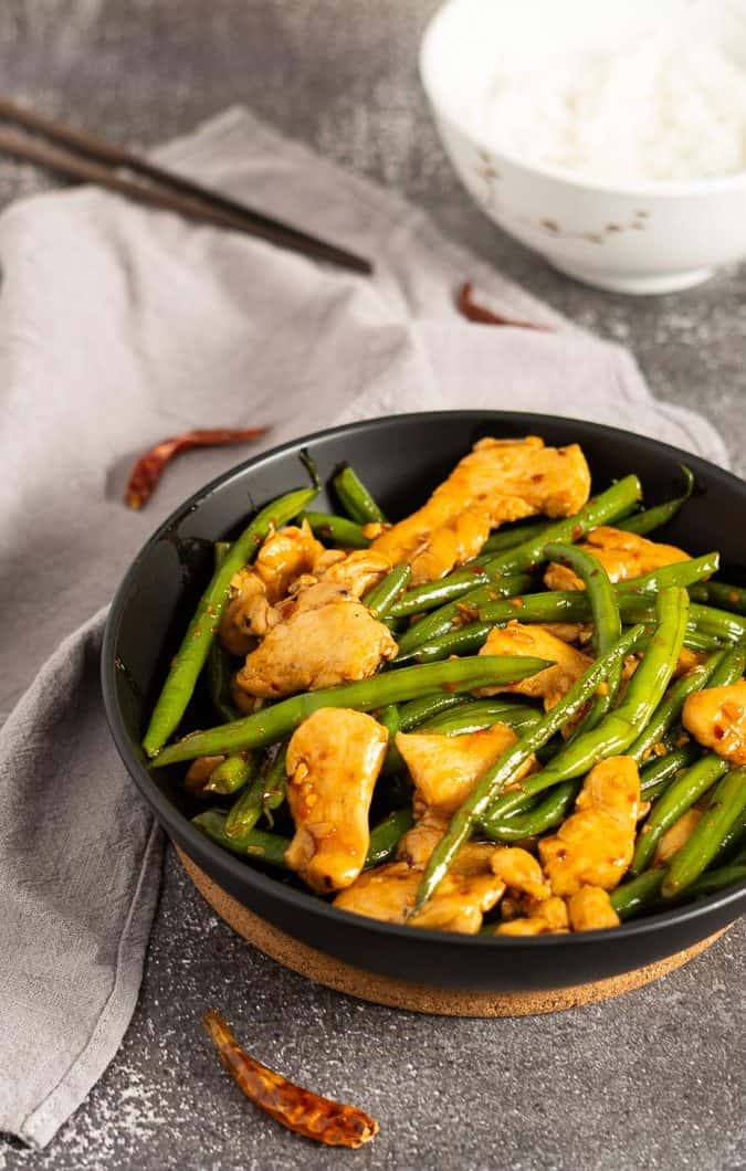 Spicy Chicken and Green Beans